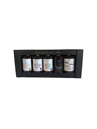 Geschenkset 5er Falken Miniatur Whisky