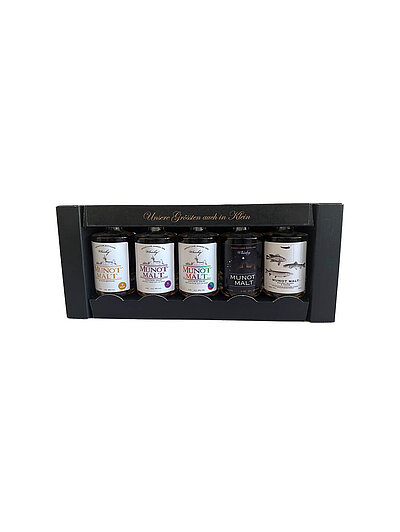 Geschenkset 5er Falken Miniatur Whisky