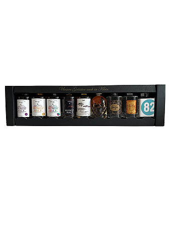 Geschenkset 9er Falken Miniatur Whisky & Gin
