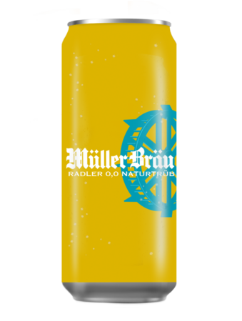 Müller Bräu Radler 0.0 Naturtrüb